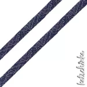 Flache Baumwoll-Kordel meliert 20 mm – Hochwertiges Hoodieband für Kleidung & Taschen